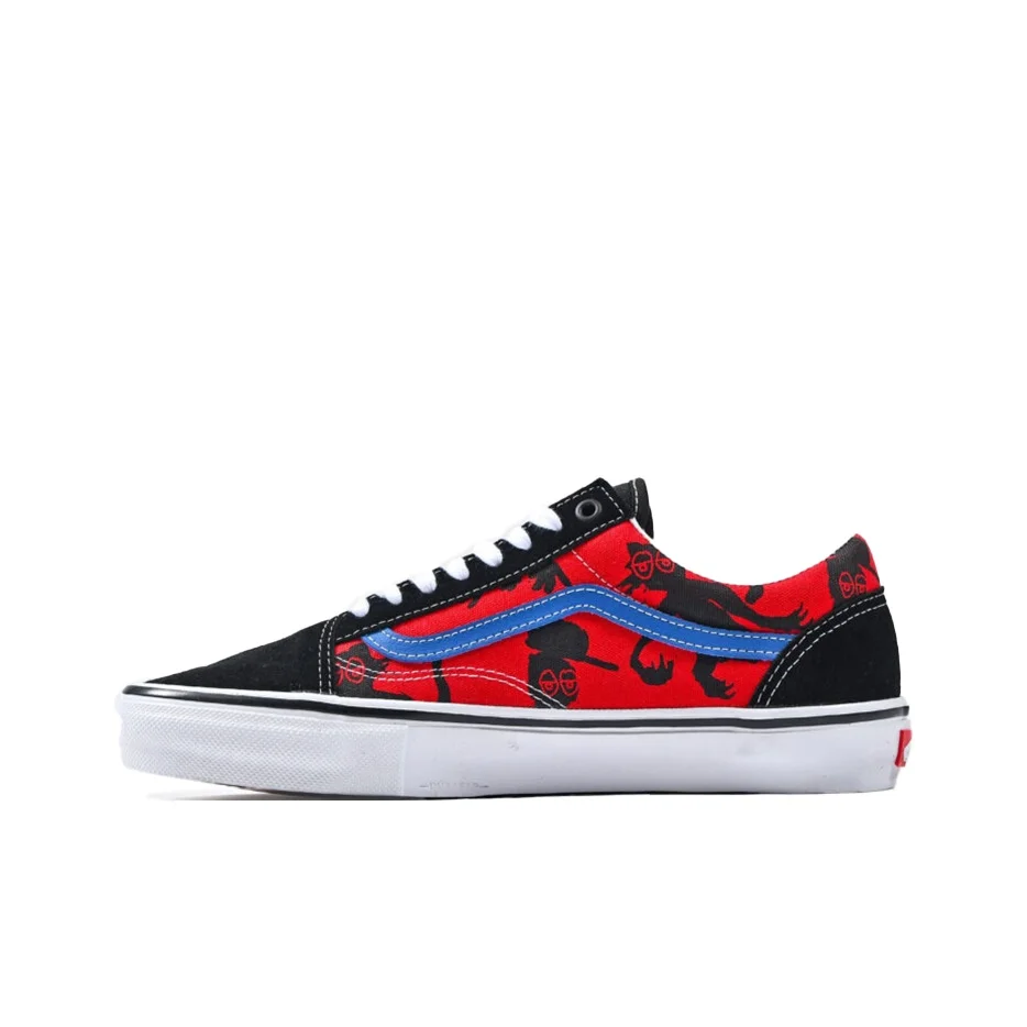 POIZON Old Skool Krooked x Old Skool Skate Vans 'Natas For Ray Barbee'