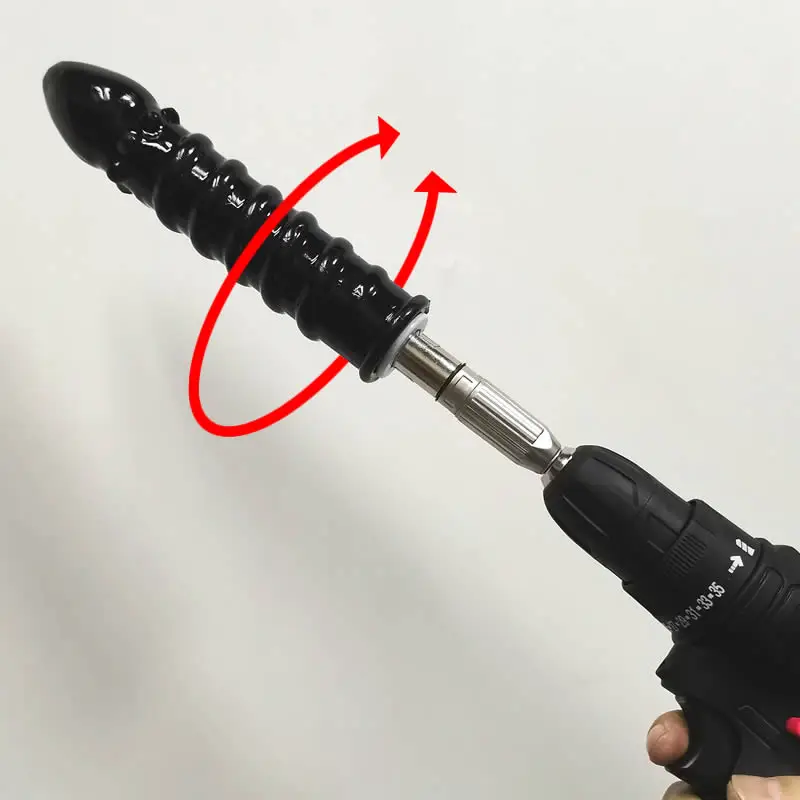 Electric Drill Adapter with 3XLR Connector,Quick Release Connector and Vac-u-Lock Connector for Homemade Sex Machine Device Fast