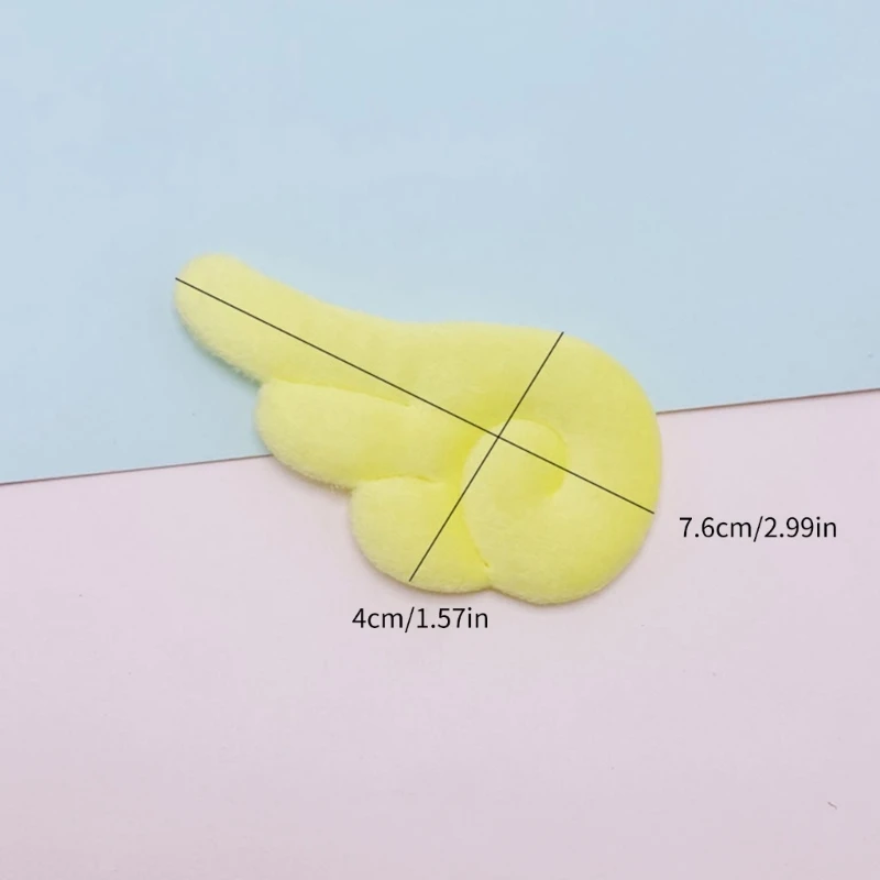 Niedliche Engelsflügel-Form-Applikationen, Aufnäher, DIY-Handwerk, Schals, Nähmaterial