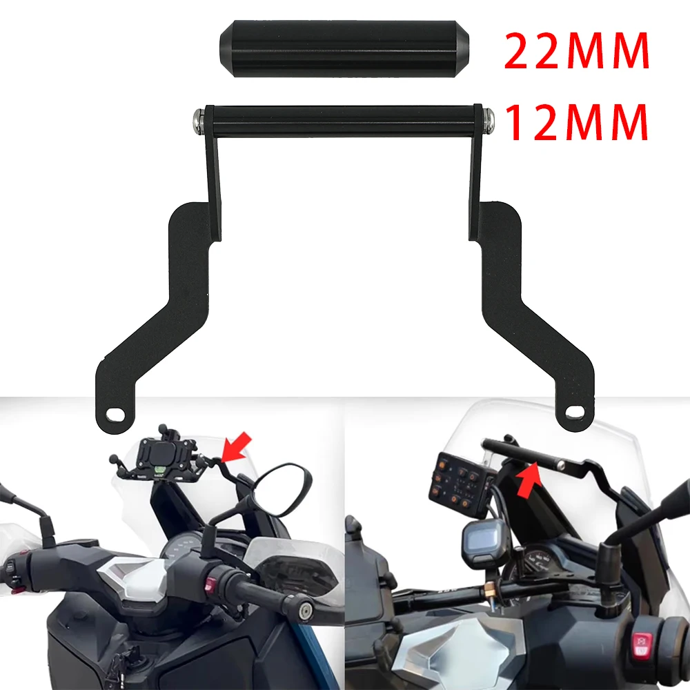 

Крепление для GPS-навигатора и телефона на руль мотоцикла BMW C400X C400 X C 400 X C400GT 2019 2020 2021 2022 2023