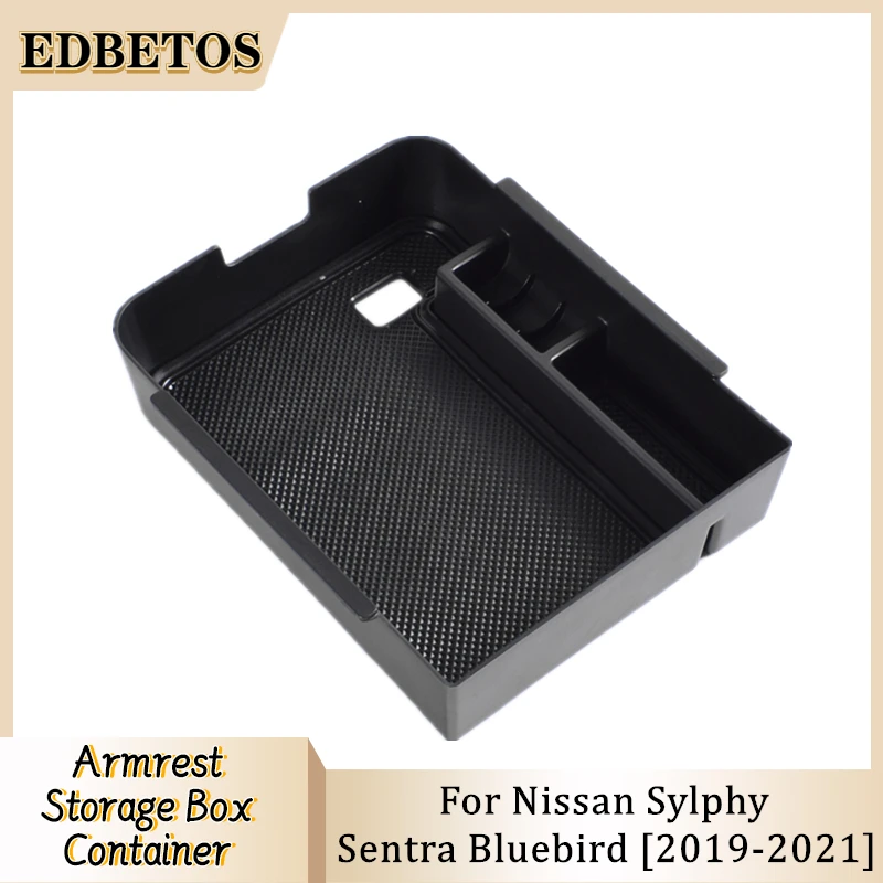 

For Nissan Sentra Bluebird Sylphy Car Central Armrest Storage Box Sentra Bluebird Sylphy Accessories Center Console Organizer