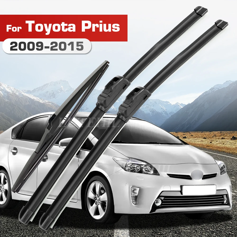 Vorne und Hinten Wischer Für Toyota Prius 2009-2015 2010 2011 2012 2013 2014 Wischer Klingen Windschutzscheibe Windschutzscheibe fenster 26 "+ 16" + 16"