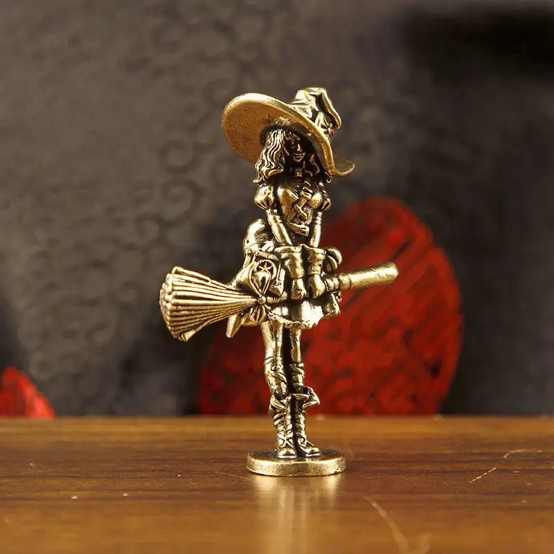 Brass Wizard Figure Home Decor Loli Ornament Craft Home Living Room Foyer Decoration Great Finds For The Home