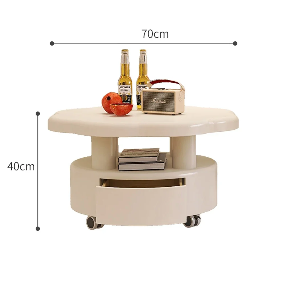 

Customizable Cajones De almacenamiento, mesa lujo con bonito diseño De belleza, decoraciones para mesa centro