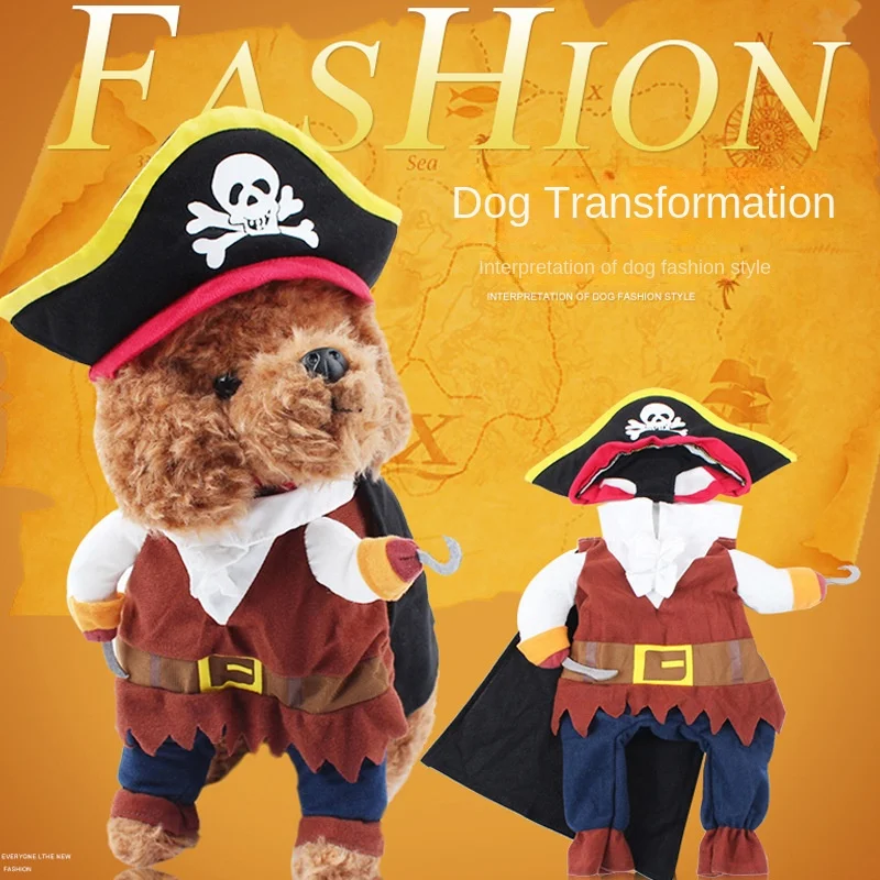 

Funny Transformation Upright Clothes Dog Pet Clothes Teddy Puppy VIP Pretty Pet