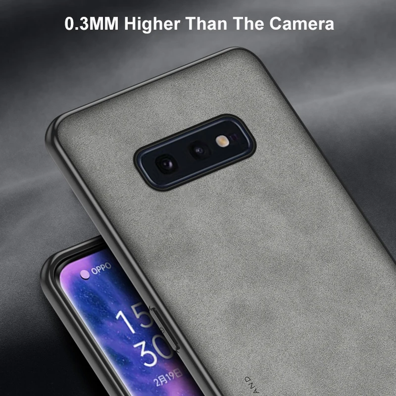 Luxury Leather Case For Samsung Galaxy S10 Plus S10 5G S10E Cover Silicone Phone Case For Samsung S10 + S10E S10Plus Coque