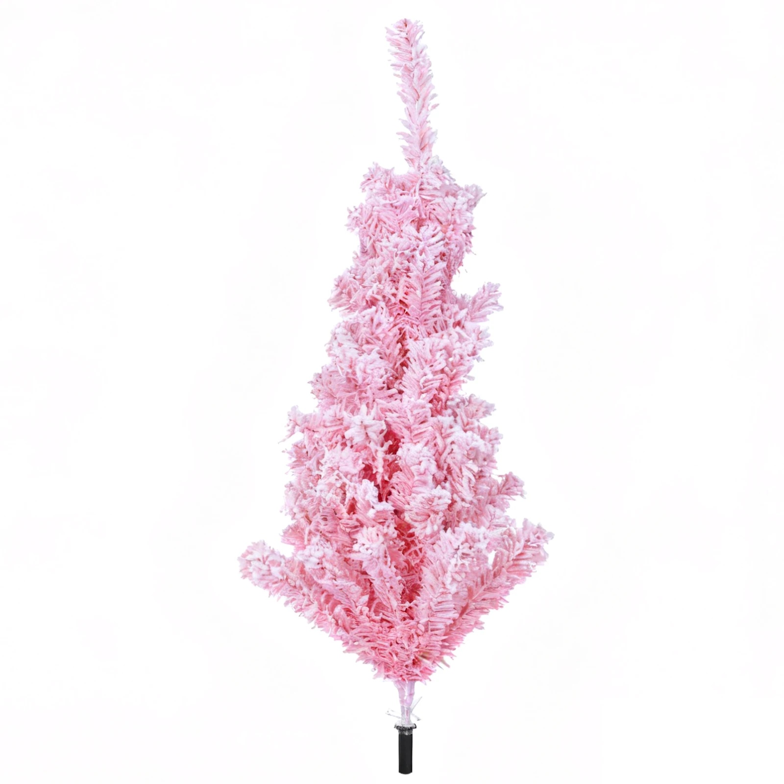 

180 см флокированная рождественская елка с металлической подставкой, реалистичная ель, рождественская елка, праздничные украшения, рождественская елка для использования в помещении и на открытом воздухе