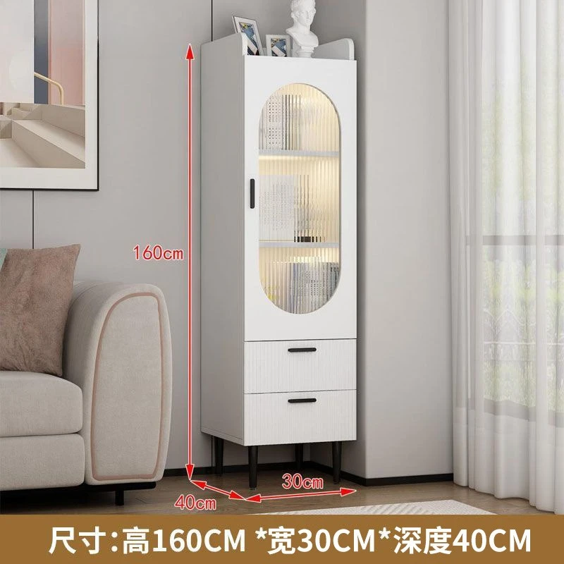 Household crevice storage cabinet, living room storage corner cabinet, locker, living room