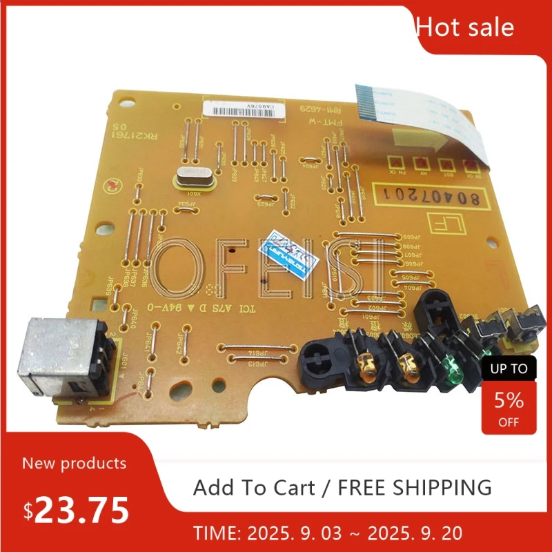 

Оригинальная плата форматирования для HP1505 P1505 1505, материнская плата форматирования RM1-4629-000 RM1-4629 в продаже