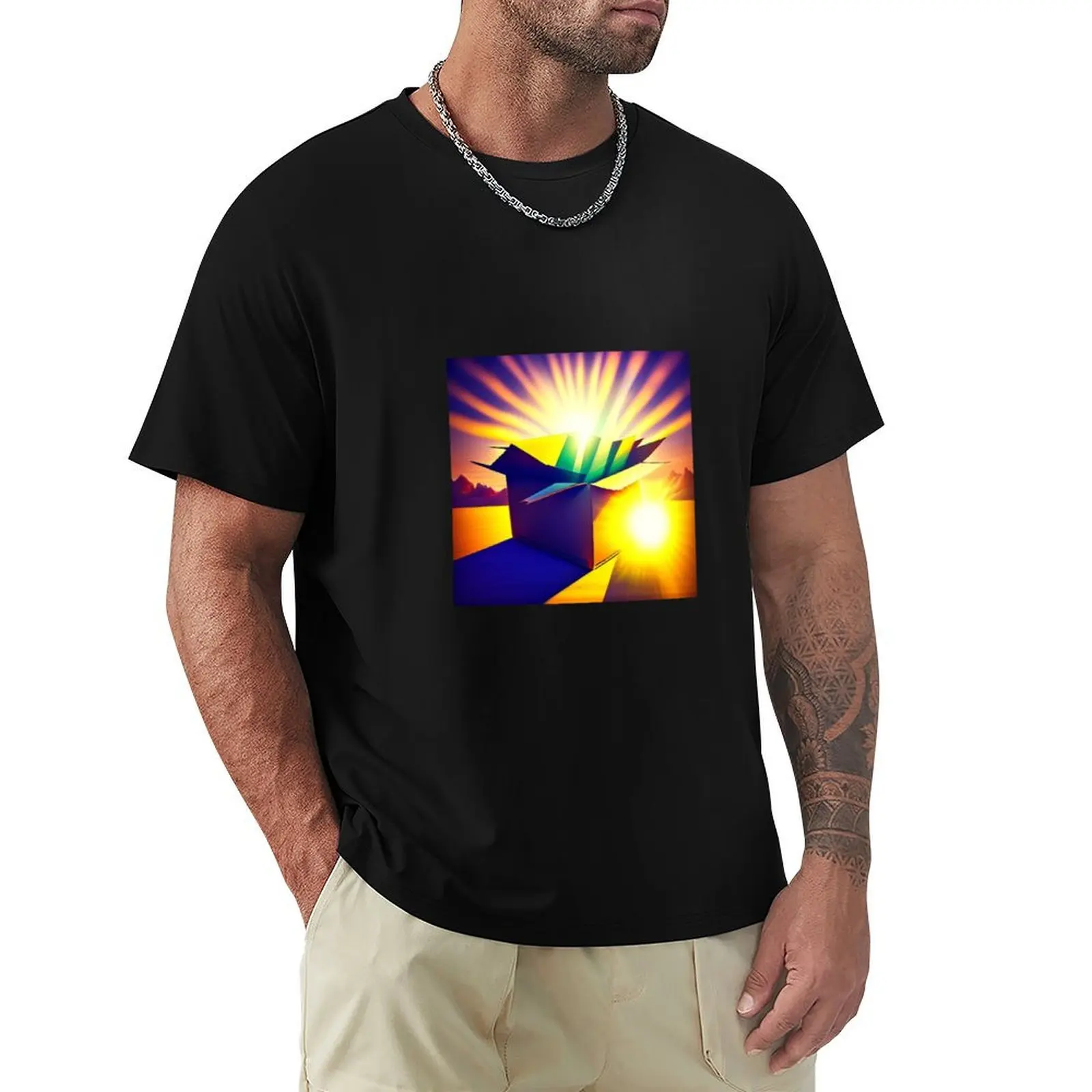 Box of sunshine the first T-Shirt Work Wear Simple Tee Shirt