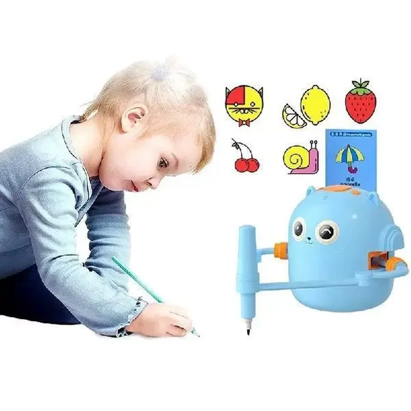 Interactive Educational Drawing Robot Toy for Kids Learning STEM Art Sketching Machine Early Development