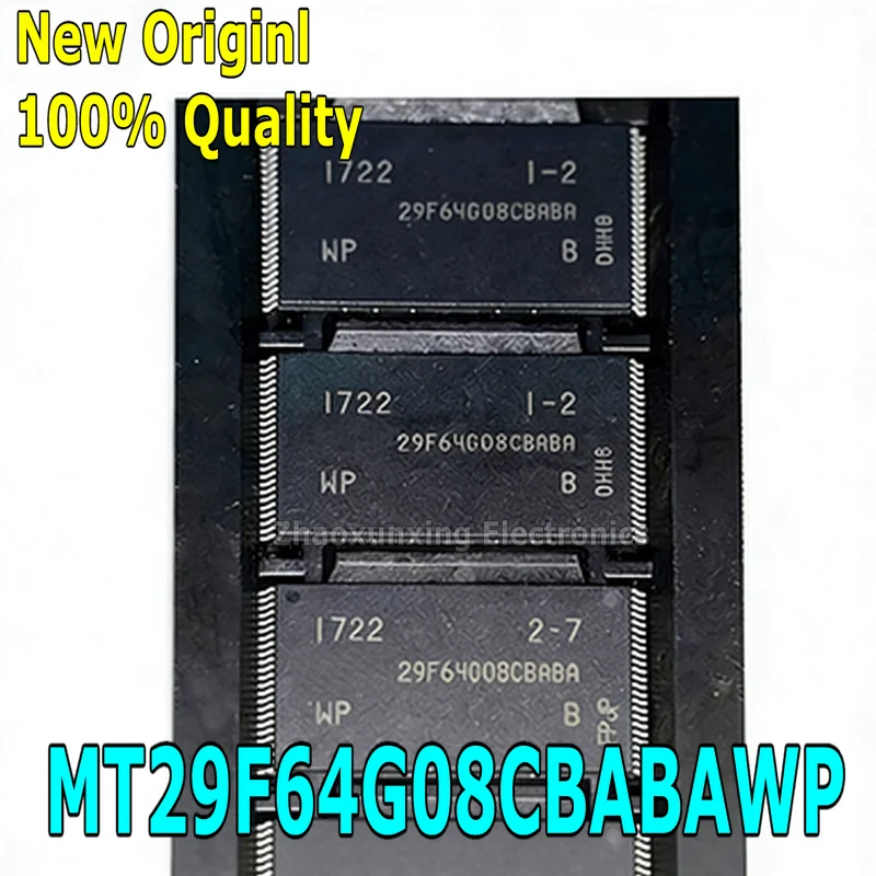 

5~10 шт. Новые MT29F64G08CBABAWP MT29F64G08CBABA 29F64G08CBABA TSSOP-48 Чипсет