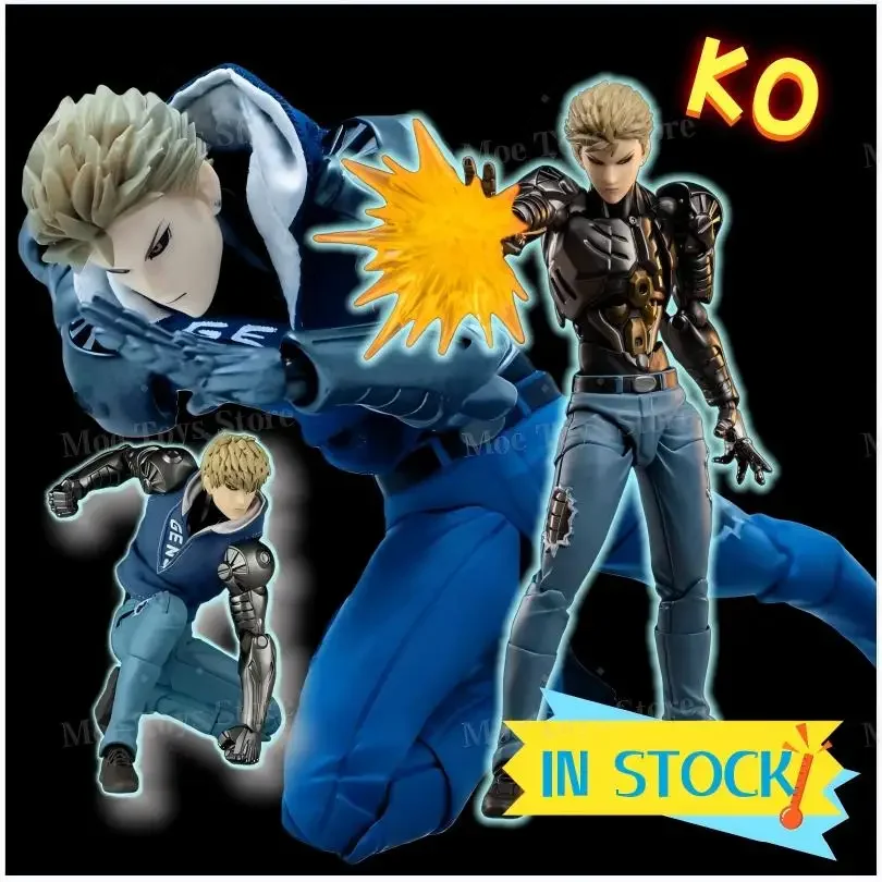 

Новая фигурка Ко Геноса из One-Punch Man, аниме-фигурка Kaiyodo Revoltech Yamaguchi, подвижная модель-статуэтка, игрушки и подарки для детей
