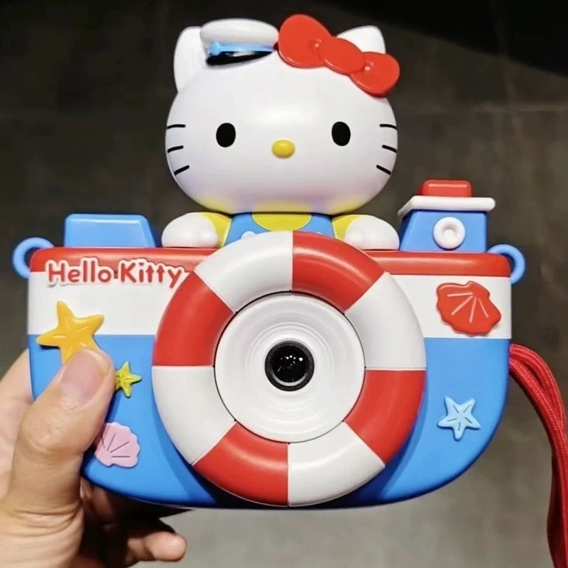 

New Co Branded Hello Kitty Toy Camara Children'S Day Toy Kitty Children Camera Device With Three Types Of Kitty Filters Kids Toy