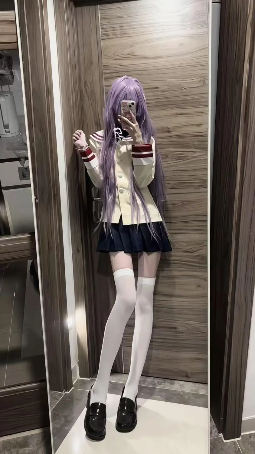 Disfraz de cosplay Kouhoku uniforme de escuela secundaria traje de anime adecuado para Halloween y Navidad
