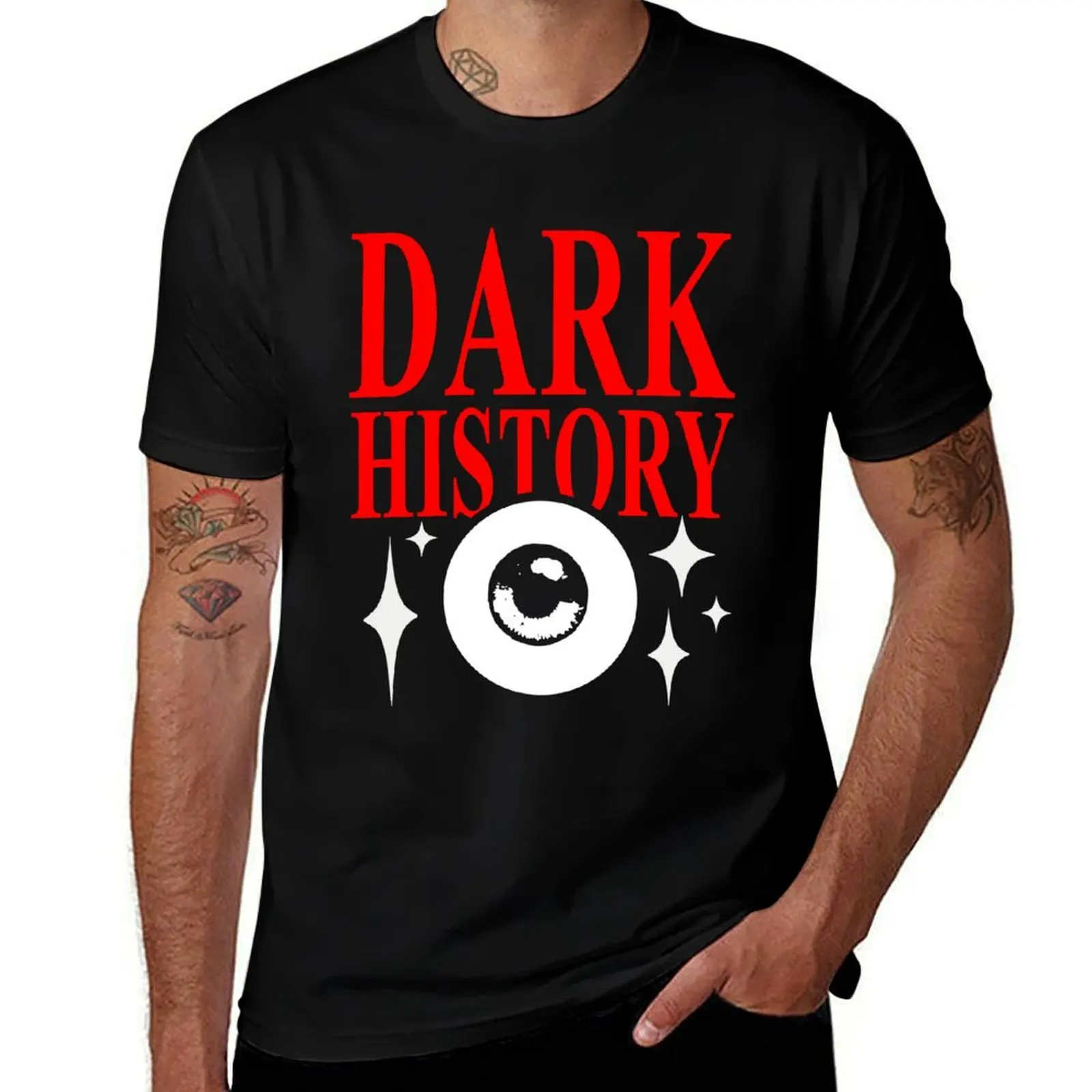

Bailey Sarian Merch Dark History T-Shirt t shirts for man pack cotton mens graphic t shirts T-Shirt