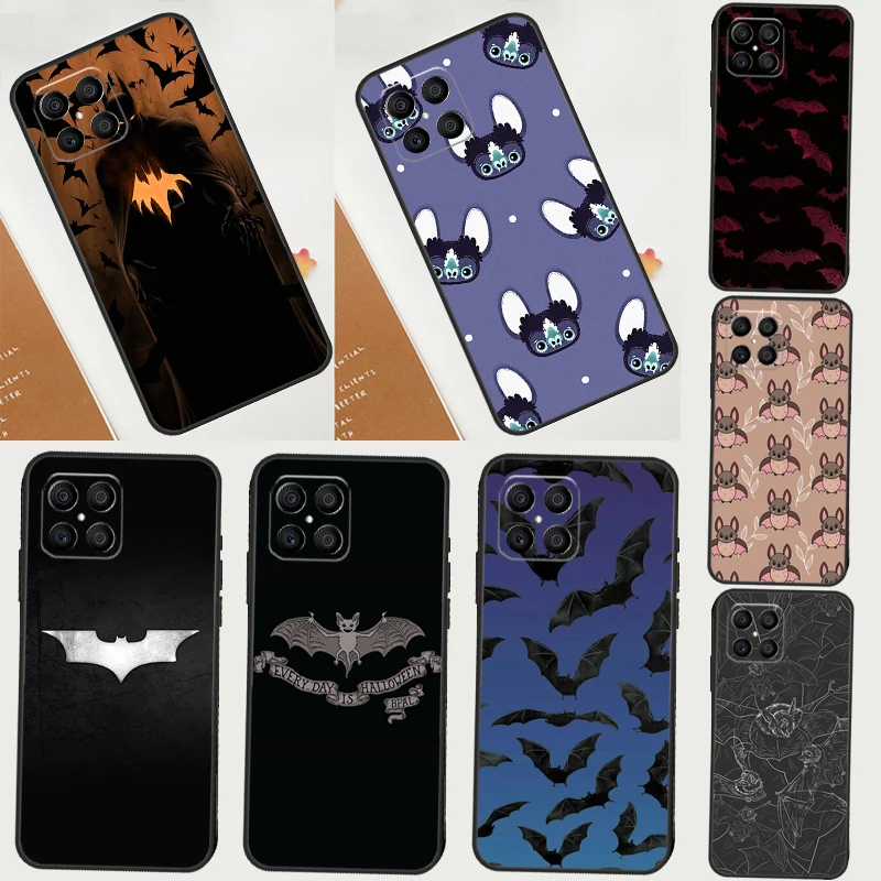 Halloween Bat Case For Honor X9c X8a X8b X9b X9a X8 X9 50 70 90 Lite Honor 200 Pro Magic 5 6 7 Lite Cover
