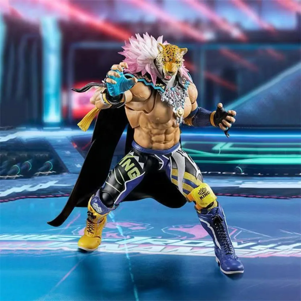 

In Stock BANDAI S.H.Figuarts SHF Tekken 8 KING 17CM Anime Action Figures Model Toys Collection Hoilday Doll Kids Gifts For Boys
