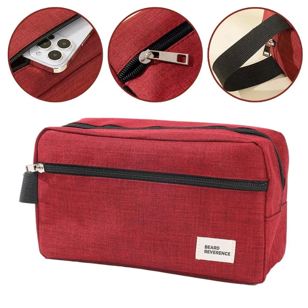 Borsa da toilette da viaggio per uomo Custodia per cosmetici da donna Borsa per trucco da donna impermeabile Borsa per il lavaggio di bellezza