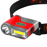 Ultra Bright IR Sensor Hunting Headlamp XP-L COB LED Pocket Flashlight Real 1200mAh USB-C Camping Emergency Latern Wark Light