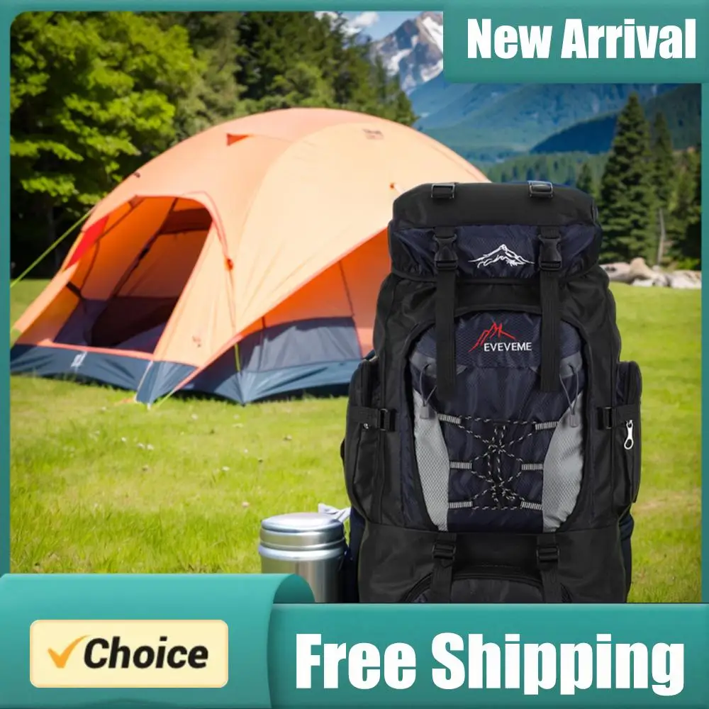 

80-литровый альпинистский рюкзак большой вместимости, походный рюкзак с регулируемыми лямками, рюкзак для альпинизма, аксессуары для путешествий