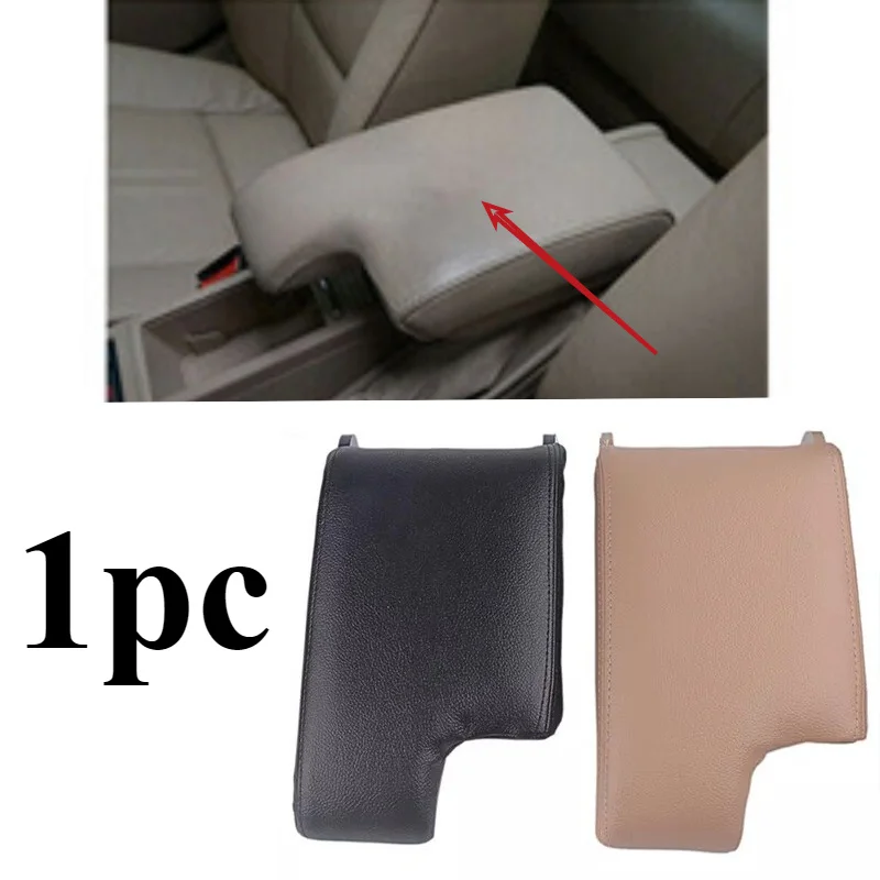 

Leather Armrest Cover for 3 Series E46 1999-2005 Car Center Console Storage Compartment 51168218307 Premium Car Accessories