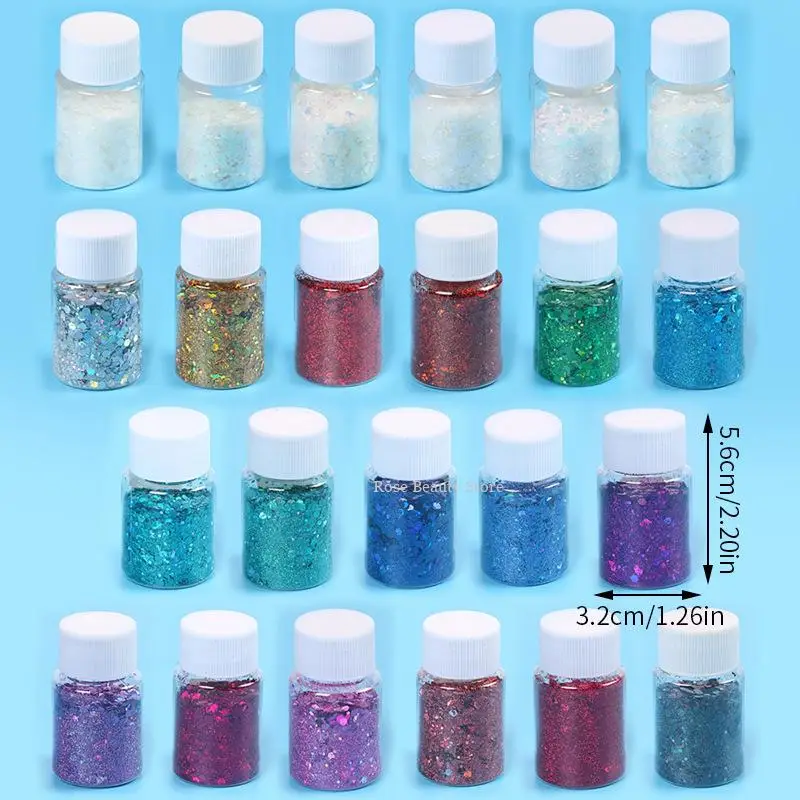 10G/pack of Gold Onion Powder Laser Flash Powder Epoxy Resin Gold Powder Diy Sequin Decoration Quicksand Handmade Home Crafts