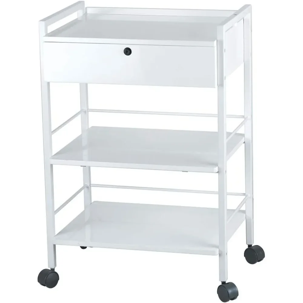 

Beauty Treatment Dolly/Trolley with Locking Drawer - USA-1019A-SO