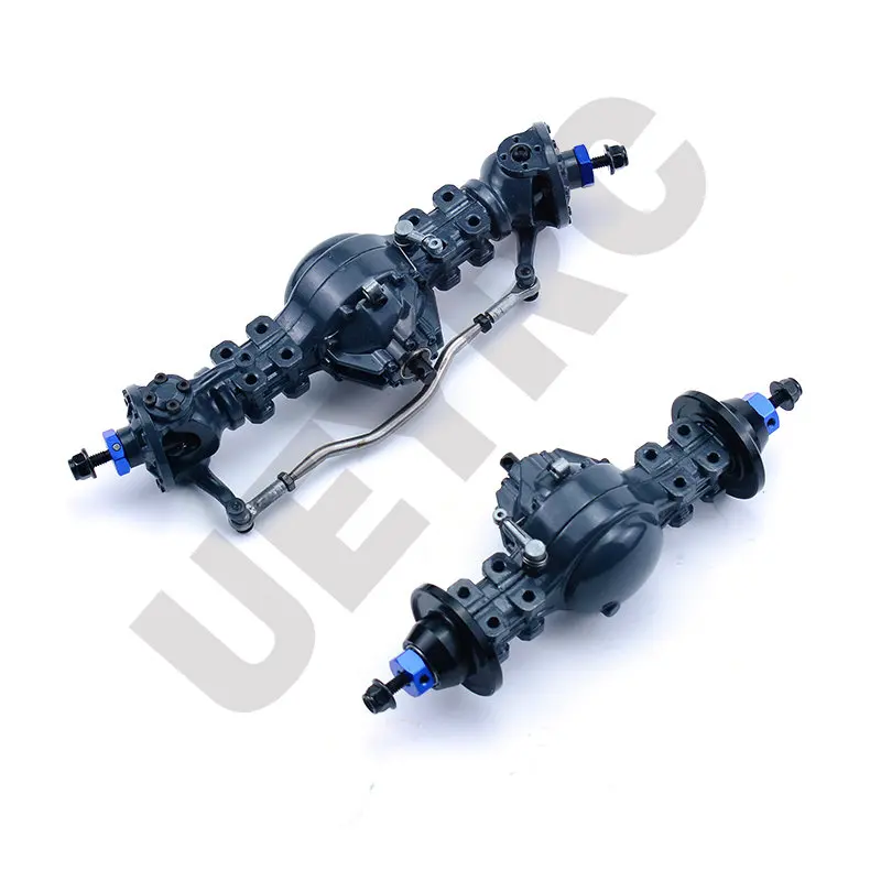 1:14th Scale Metal Locking Differential Drive Axles 8X8 6X6 4X4 Set for Tamiya RC Truck Tipper SCANIA 770S VOLVO BENZ Car Parts