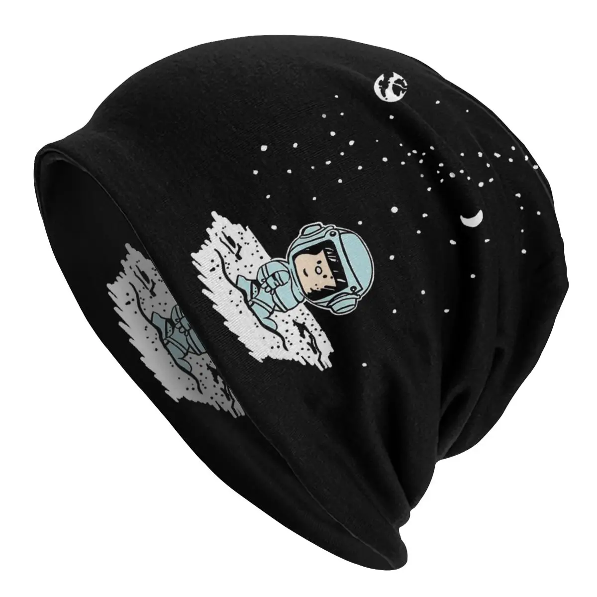 Lunatic Mafalda Anime Women's Beanies Caps Printed Pullover Chemotherapy Pile Outdoor Hat Turban Breathable