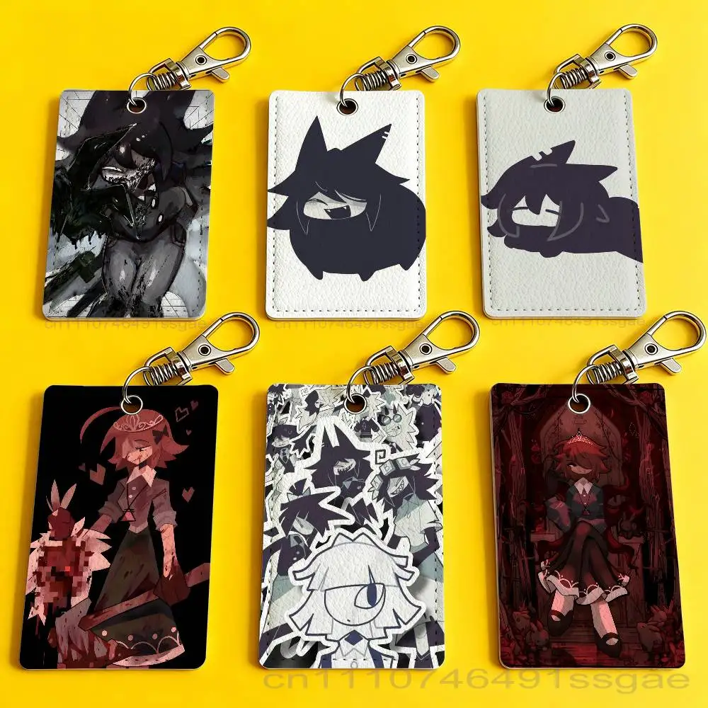 

F-Fundamental Paper Education Badge Holder Keychain For Bank Business Work Card Holder Student Card Protective Case Bus Card