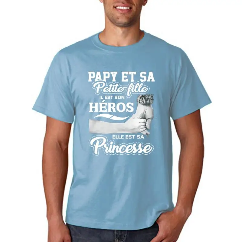 Tee Papy Et Sa Petite Fille T Shirt Harajuku Tops T Shirt Fashion Classic Unique Free Shipping