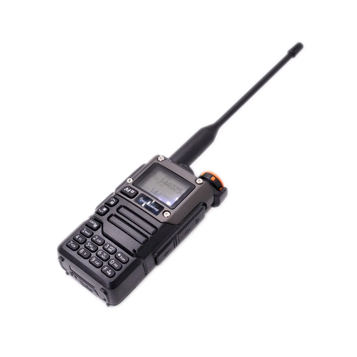 Imagem -04 - Walkie Talkie Air Band tipo c Carga Uhf Vhf Dtmf fm Noaa Scrambler sem Fio Rádio em Dois Sentidos Quansheng-uvk6 K58