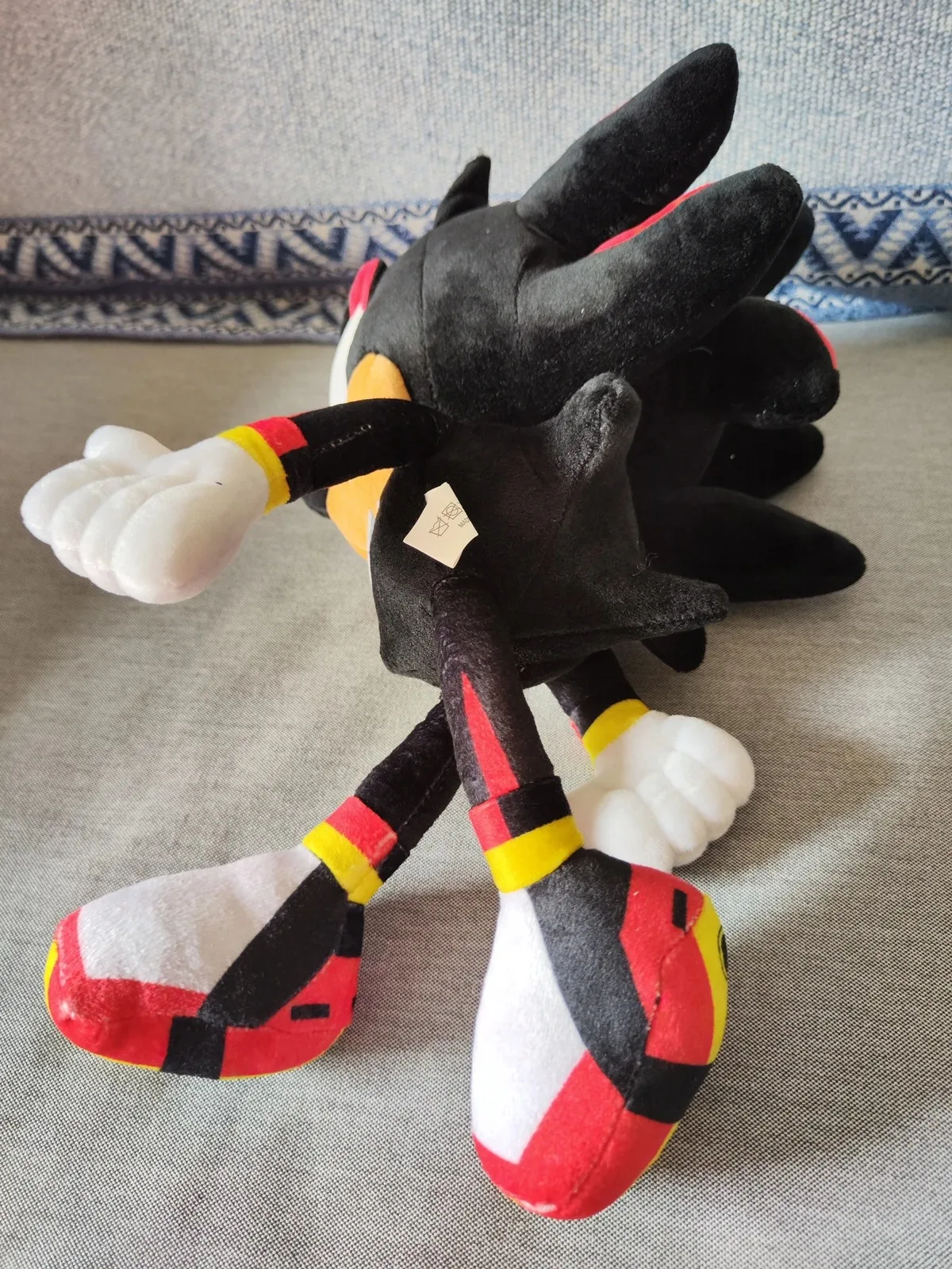 Cross-border new-style plush toy of the cartoon character Sonic the Hedgehog, a cute rabbit-style plush toy, related merchandise - view 3