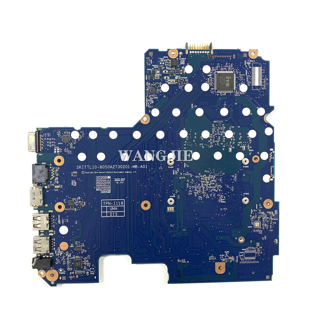 814050 -001 814050 -501 PLACA PRINCIPAL Para HP Pavilion 14 14-AC159NR Laptop Placa-mãe SR29H N3050 CPU 2GB RAM 6050A 2730201