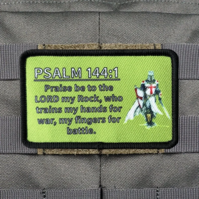 

Paladin Printed Armband Tactical Patch on Clothes Morale Badge Hook Loop Military Patches Backpack Stickers