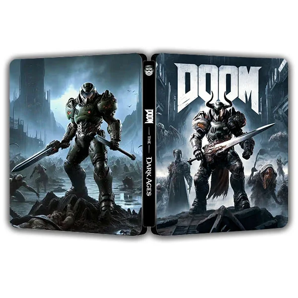 

DOOM The Dark Ages Slayers Edition Steelcase FantasyBox (Customization,Steel case,Game CD not included)