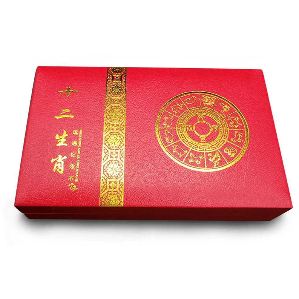 Coin Storage Box Holder for Commemorative in Square Configuration with PS Construction and Oxidation For Protection
