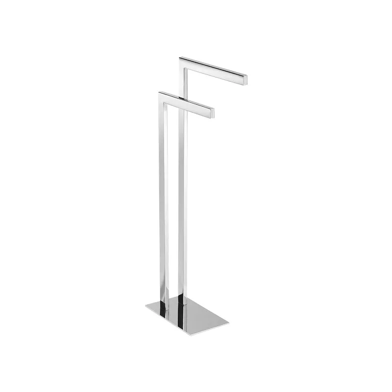 

Bathroom stainless steel floor-to-ceiling towel pole toilet bathtub movable towel rack bathroom creative towel hanging rod