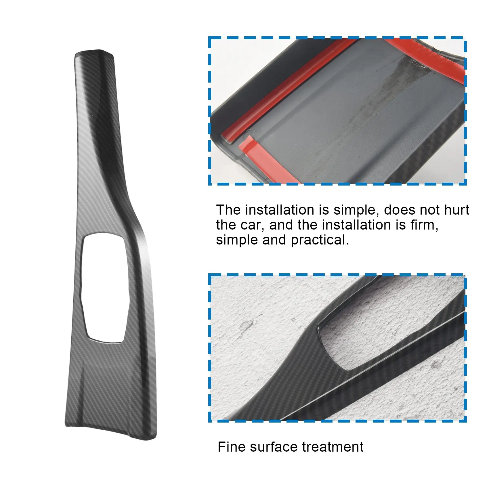 

Car Central Control Multimedia Panel Cover For BMW 3 Series F30 F35 2013-2019 RHD