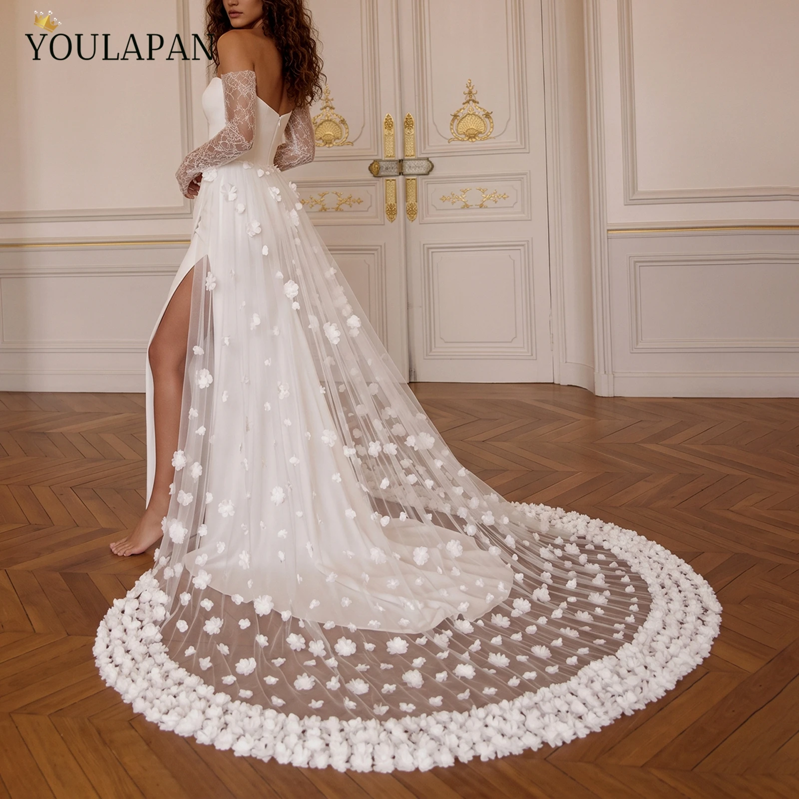 youlapan-3d-flower-bridal-overskirt-detachable-tulle-wedding-skirt-velo-de-novia-long-train-wedding-accessory-vb01