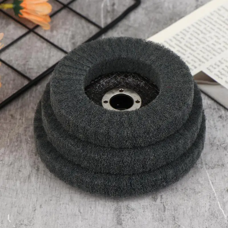 

4-5-дюймовый полировальный круг из нейлонового волокна, угловая шлифовальная машина, режущий шлифовальный диск для дерева, металла, полировка, электроинструмент