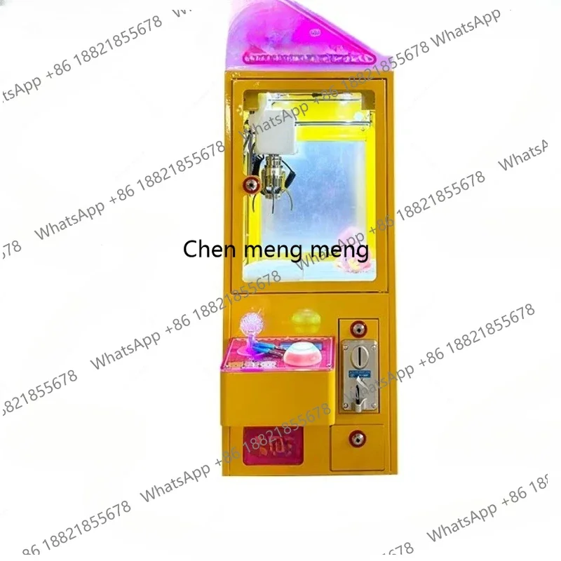 Single person, doll grabbing machine, household clip candy machine, clip doll machine, small coin, commercial