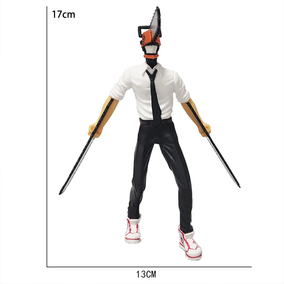 14cm Chainsaw Man Anime Figur Power/Denji Actionfigur PVC Chainsaw Man Noodle Stopper Figurine Sammlerstück für Erwachsene Modellspielzeug – Detail 8
