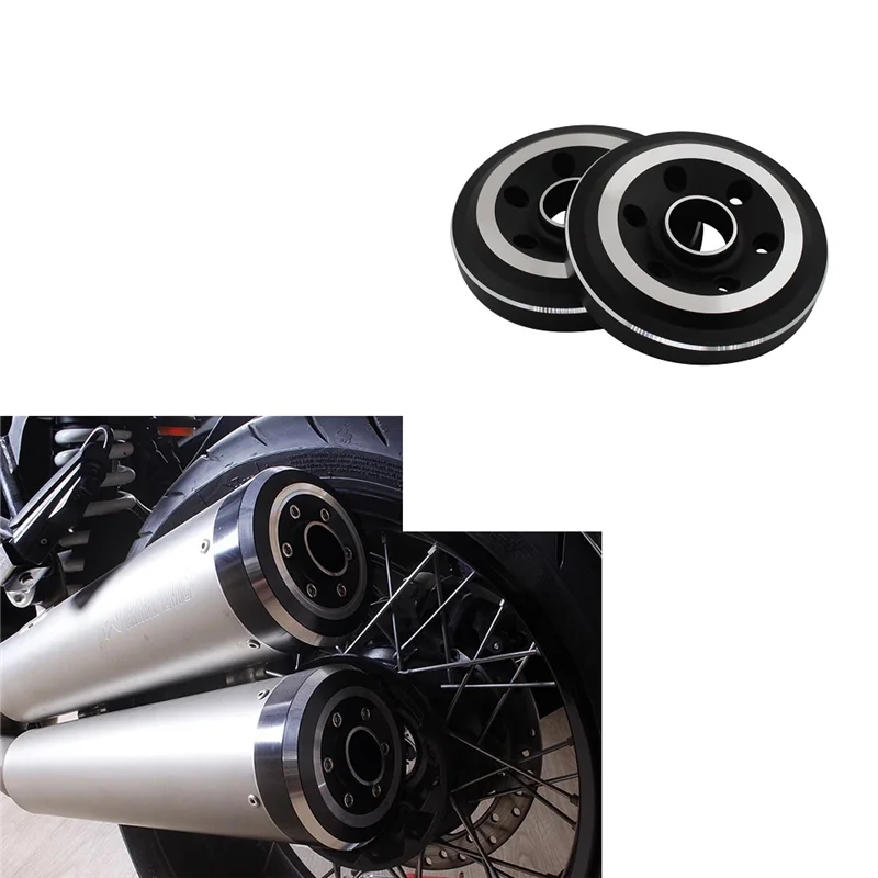 Motorcycle Exhaust Tip Tail Cover Muffler End Cap Shell for / Pure/ Racer/ Urban /Scrambler R1200R 2014-2021