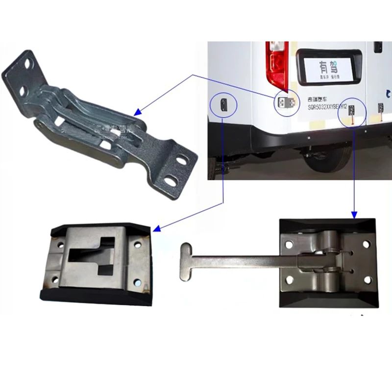 Back Door Hinge for Chery Dolphin EV Rear Tailgate Door Rocker Arm Hinge Wind Hook Top Door Bolt Mount