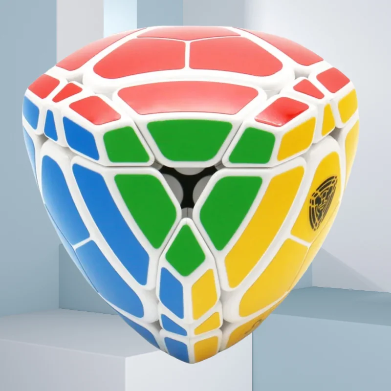 Gratis Hanoiminx Cube Vreemde vorm Speed Cube Puzzel Speelgoed Kinderen Gift Cubo Magico Puzzel