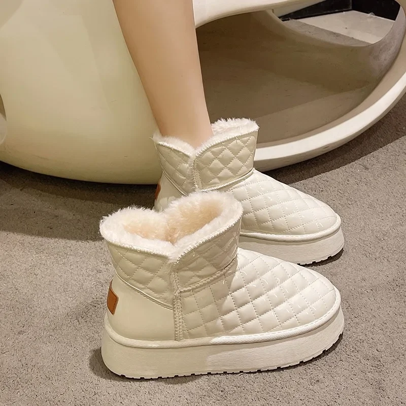 Women\'s snow boots winter warm plush boots women\'s  winter casual shoes women\'s ankle boots platform shoes