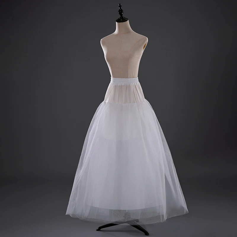 4-layer Boneless Wedding Dress Skirt Support Bridal Dress Loop Less Apron Daily Performance Dress Support Skirt Skirt