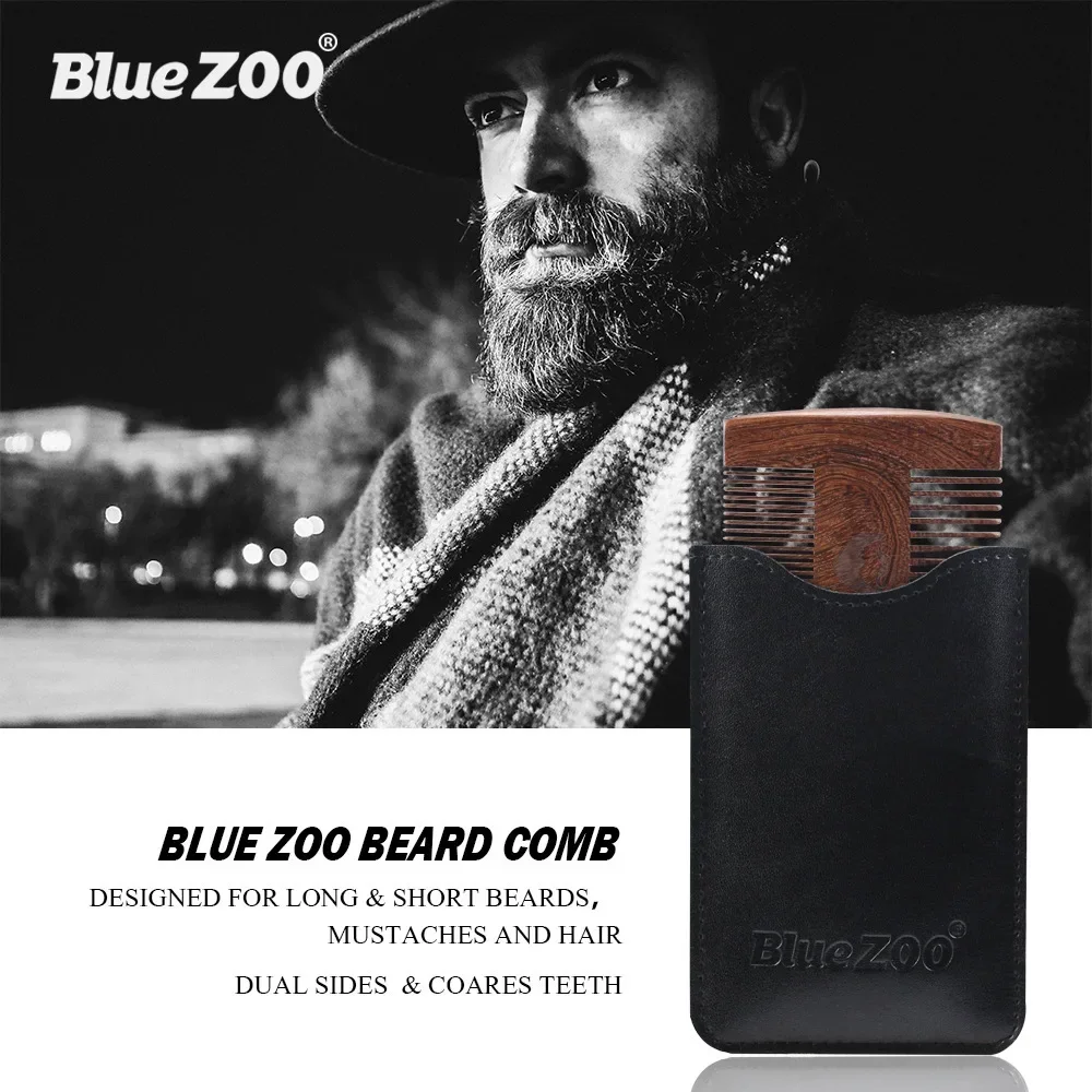 

Portable Beard Comb, Hair Styling Tools, Two - Sided Comb, Hair Drying Brush, Pear Wood Nylon, Tinting Combs, Hair Color Brush